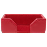 Red Bonded Leather Business Card Holder!!!